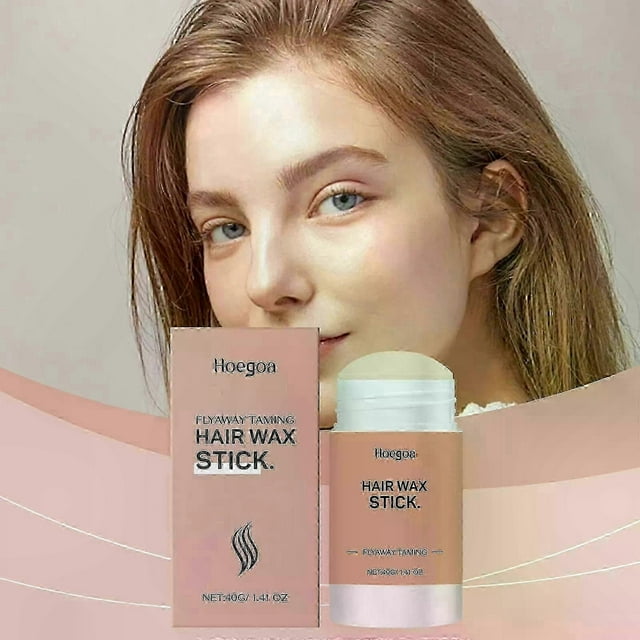 Anti-Frizz Hair Stick, Smoothing Wax for Flyaways, Lightweight Non-Greasy Styling Solution
