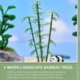 thumbnail image 4 of Faux Bamboo Decorative Model Prop Miniature Garden Plastic Green Material 80Pcs, 4 of 4