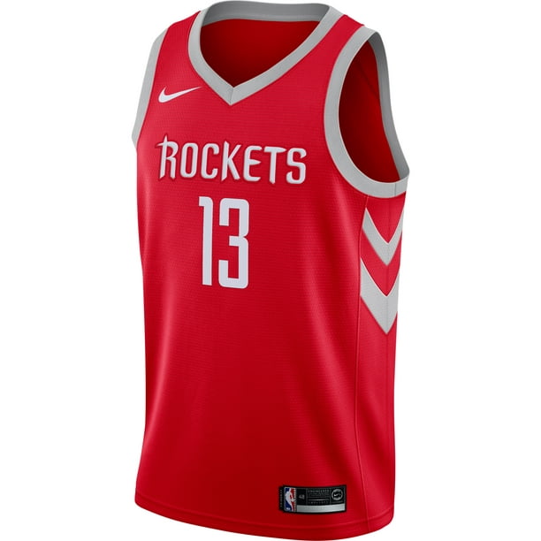 James Harden Houston Rockets Nike Swingman Jersey Red - Icon - Walmart.com