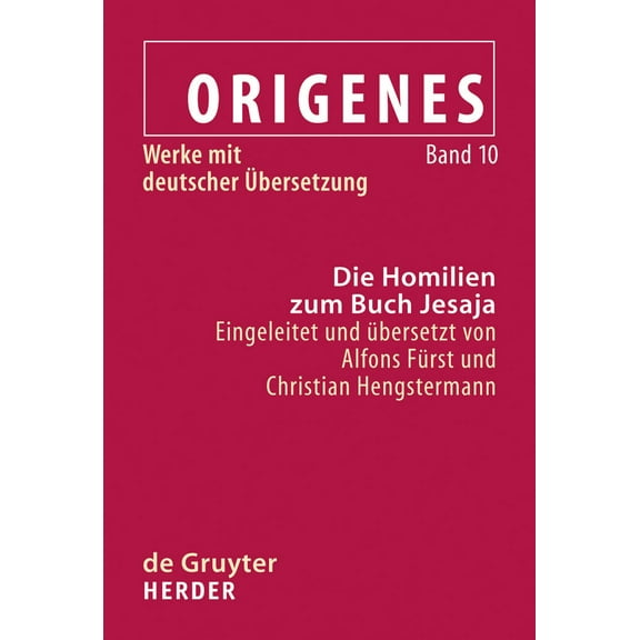 Die Homilien zum Buch Jesaja