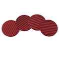 thumbnail image 5 of Unique Bargains 4pcs 50mm Wheel Center Hub Cap Sticker Emblem Badge Carbon Fiber Pattern for Car, 5 of 5