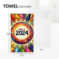 thumbnail image 4 of Nawy Astronomy Lovers Solar Eclipse Totality April 8th 2024 2-Piece Kitchen Towels Set 27.5*16in, 4 of 6