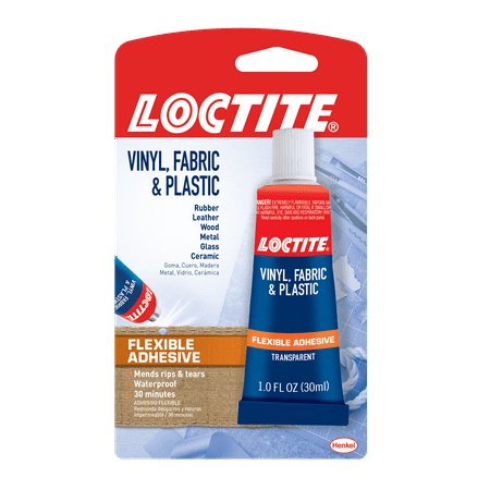 Loctite Vinyl, Fabric, & Plastic Flexible Adhesive, 1