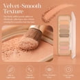 thumbnail image 7 of 9 Colors Neutral Nude Eyeshadow Palette with Brush – High Pigment Matte Warm Brown Eye Shadow, Soft Blendable Powder, Korean Eye Makeup Palette for Women, 7 of 7