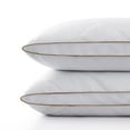 thumbnail image 5 of Peace Nest Medium-Firm Goose Feather Down Pillow with Gusset, Medium Neck Support for Stomach, Side and Back Sleepers - White Medium - Queen, 5 of 5
