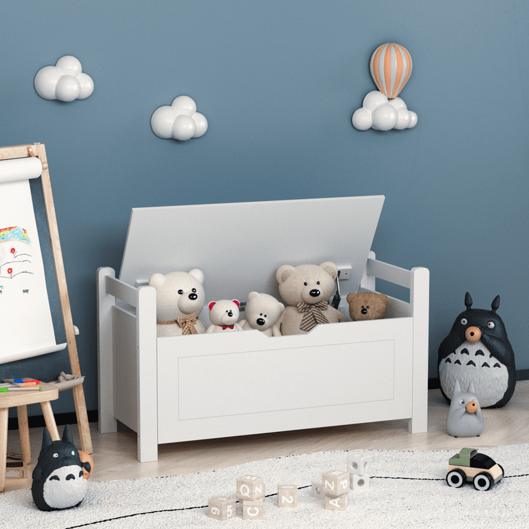 Big wooden hot sale toy boxes