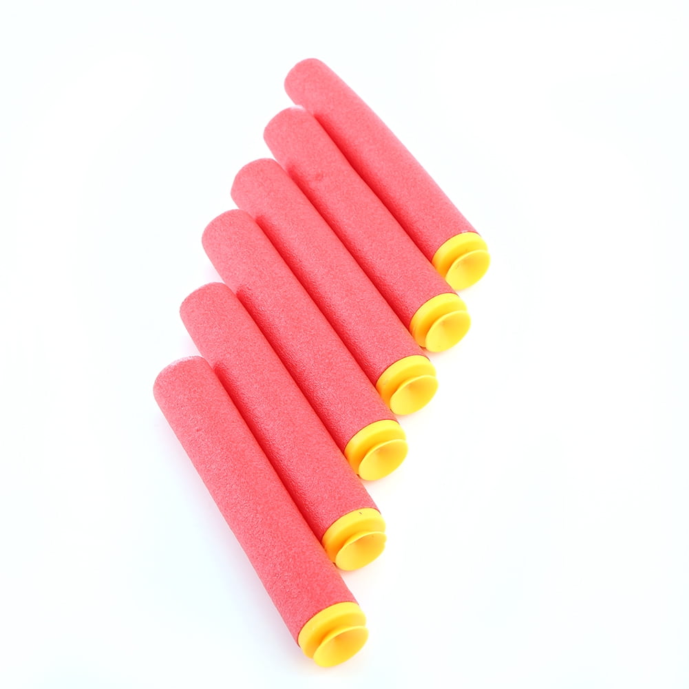 Spptty Suction Soft  6Pcs Refill Suction Cup Soft  Sniper  Blaster For Toy  Red