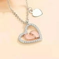 thumbnail image 4 of Feet Heart Necklace Gift Set - To My Mommy, Pregnancy Gifts for First Time Moms, 4 of 5