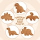 thumbnail image 3 of Almohada de peluche TVVPGG con forma de pepitas de dinosaurio rellena de pollo, 3 of 5