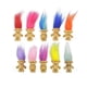 thumbnail image 1 of Mini Troll Dolls Yintlilocn Paquete de 10 unidades PVC vintage 3 cm, 1 of 6