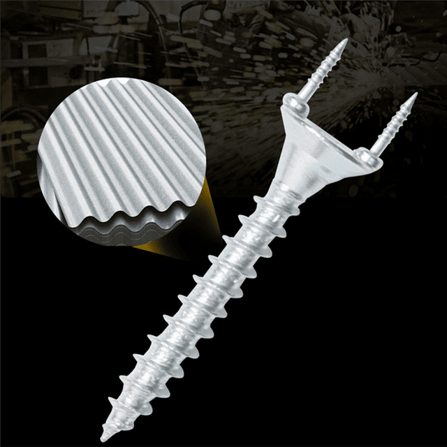 250PCS Seamless Nails Double-Headed Screw Solid Wood Baseboard Seamless Nails Foot Line Special Nails Security Screws