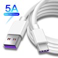 thumbnail image 2 of Cable USB C 5A, Cable súper rápido para Huawei Mate 40 50, Cable cargador USB tipo C de carga rápida para Xiaomi 11 10 Pro, Cable USB-C Tan Jianjun unisex, 2 of 2