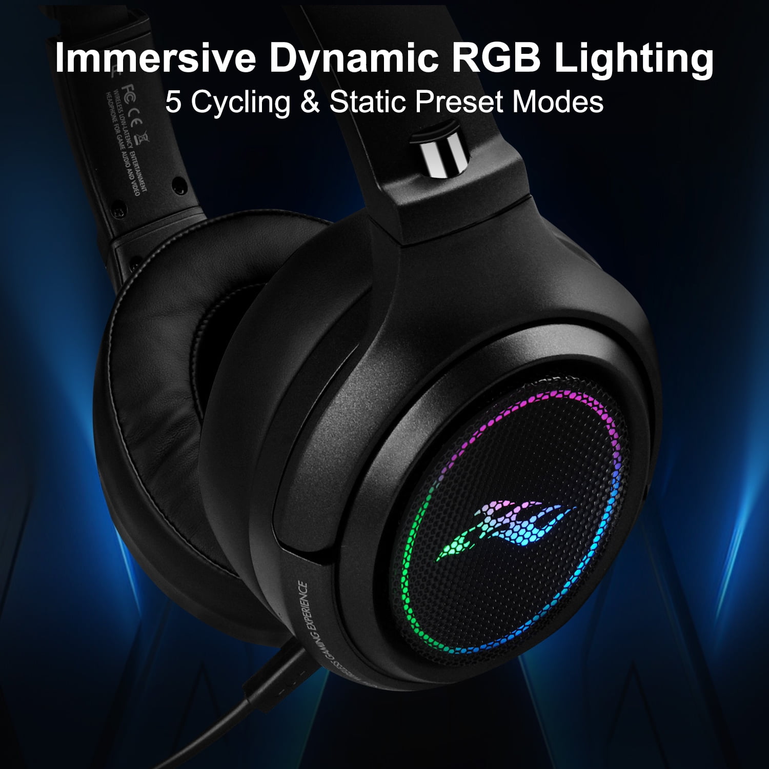 Wireless Gaming Headset,HopePow 1000mAh PC Gaming Headset with Mic for PS5 PS4 Switch with Bluetooth+2.4 GHz+USB Gaming Headphones with Noise Canceling Microphone,3.5mm Wired for Xbox Series