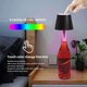 thumbnail image 4 of Lámpara De Botella Recargable, 3 Colores De Temperatura RGB Desmontable LED Botella De Vino Luz Control Táctil Atenuación Continua Decorativa Para Bar Para El Hogar, 4 of 7