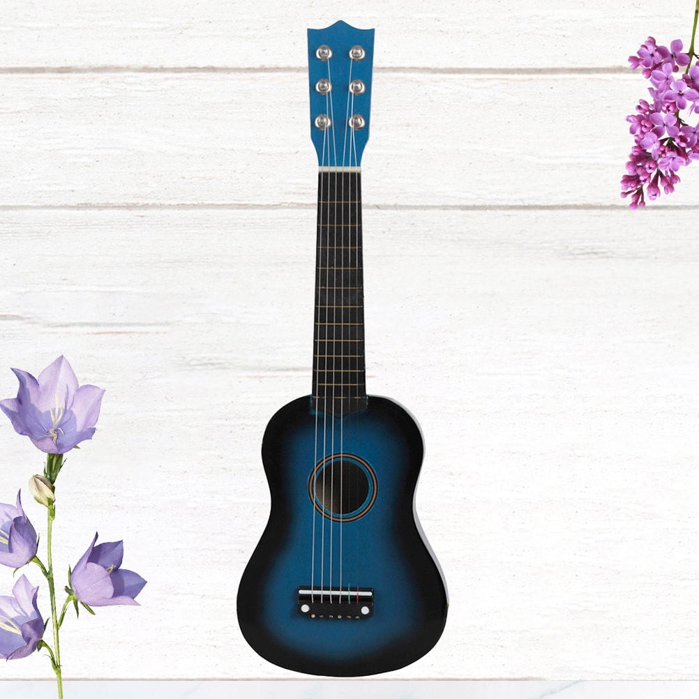 FRCOLOR  21 Inch Adult Beginner Guitar Junior An Acoustic Musical Child Blue