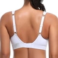 thumbnail image 3 of Women Wireless Padded Sports Bra Push Up Workout Gym Yoga Seamless Crop Top Comfy Vest3XL, 3 of 5