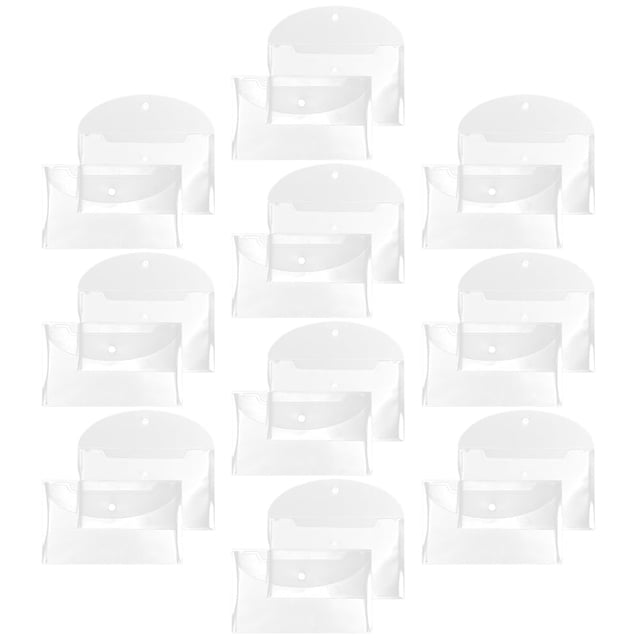 EcoNesxp 20 Pcs de Fournitures de Bureau Sac de Rangement pour Reçus Sac portable pour Factures Fournitures de Bureau Sac de Rangement pour Reçus Sac portable 20 Pcs de Fournitures de Bureau Sac de Rangement pour Reçus