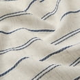 thumbnail image 5 of Muuphra Farmhouse Striped Linen Blend Curtains for Living Room Semi sheer Back Tab Coastal Drapes for Bedroom,2 Panels,52"×63", 5 of 9