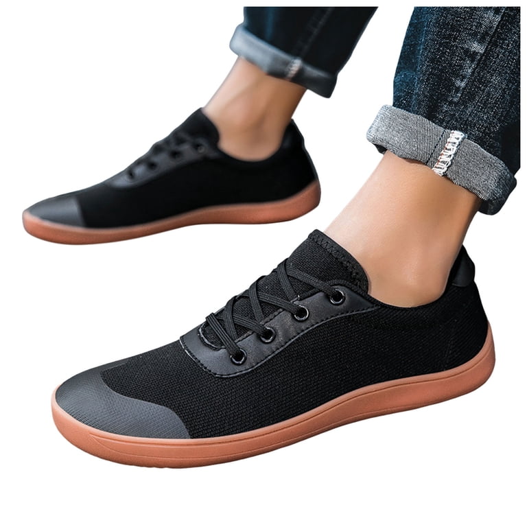 Kamemir Men's Barefoot Shoes Wide Toe Box Minimalist Design Sole Heel Stability(Brown,10) Kamemir Men's Barefoot Shoes Wide Toe Box Minimalist Design Sole Heel Stability(Brown,10)