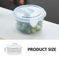 thumbnail image 2 of Plastic Bowls with Lid Leakproof Food Storage Container Set Small Meal Prep Containers, 2 of 7