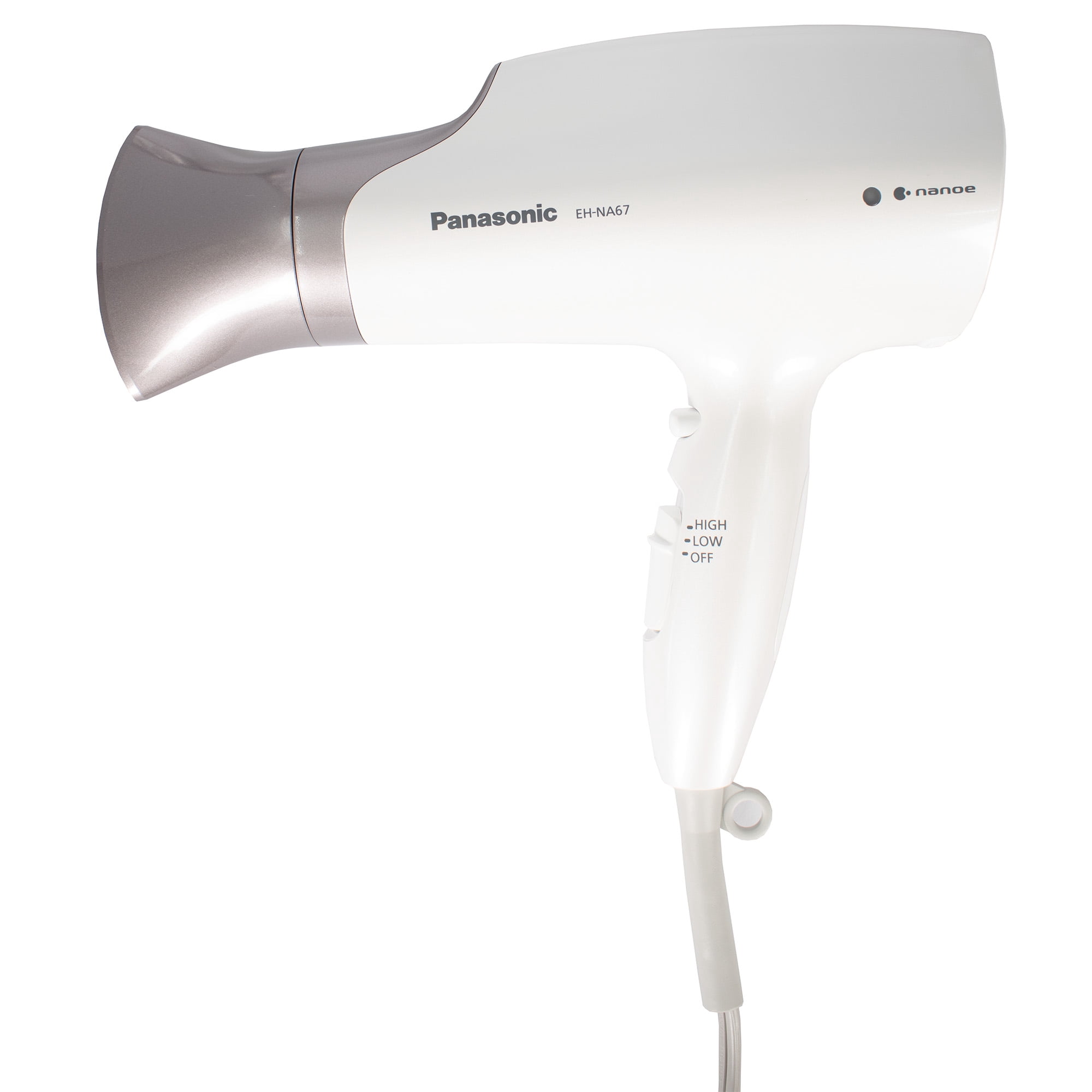 Panasonic Nanoe Salon Hair Dryer EH-NA67-W, Oscillating QuickDry
