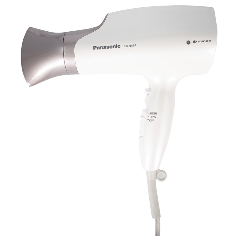 Panasonic Nanoe Salon Hair Dryer EH-NA67-W, Oscillating QuickDry