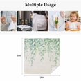 thumbnail image 5 of Cloth Napkins Set of 8 - 20x20 Inches, Eucalyptus Leaves Washable Reusable Table Napkins, Sage Green Summer Botanical Weeping Rustic Soft & Absortbent Dining Napkin for Party Wedding Hotel Restaurant, 5 of 8