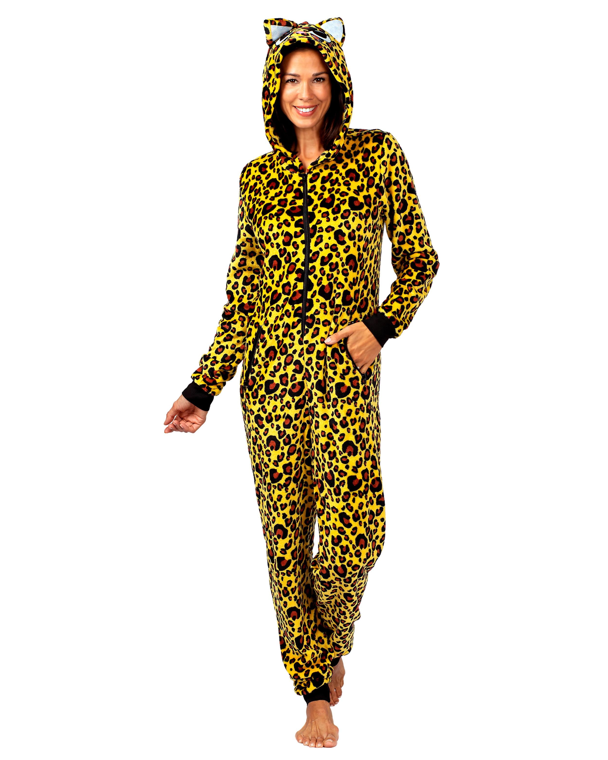 Halloween Mommy & Me Onesie Pajama Costume, Cheetah (Womens), Size: M, Prestigez