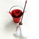 thumbnail image 2 of 1 set Mini House Mop Bucket Decor Mini Limpieza Herramientas de limpieza Decoración en miniatura, 2 of 5