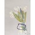 thumbnail image 2 of Segal, Alan 15x18 White Modern Wood Framed Museum Art Print Titled - White Tulips, 2 of 4