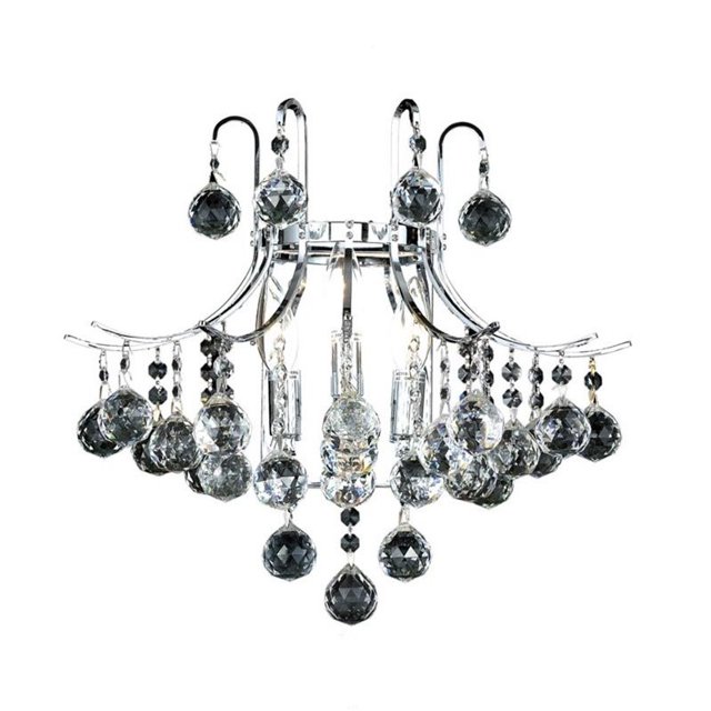 Elegant Lighting Toureg 16" 6 Light Elements Crystal Wall Sconce