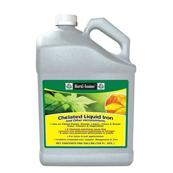 Fertilome (10635) Chelated Liquid Iron and Other Micronutrients (1 gal)