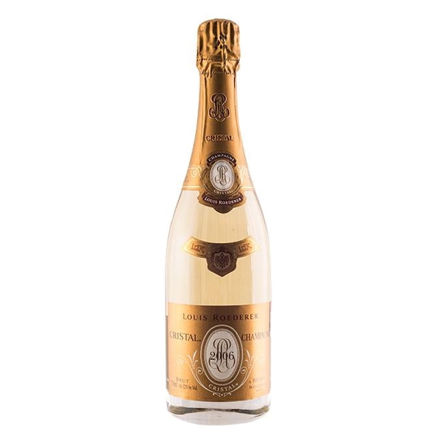 Pack de 2 Champagne Cristal Louis Roederer Pinot Noir Chardonnay Pinot Meunier 750 ml
