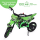 thumbnail image 5 of Moto Cross Para Niños Starkids Skr1006 Gasolina Doble Escape Verde, 5 of 9