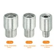 thumbnail image 3 of Uxcell M10/M12 to M6/M8/M10 15mm Long Double Male Threaded Reducer Bolt Screw Fitting Adapter 6 Pack, 3 of 5