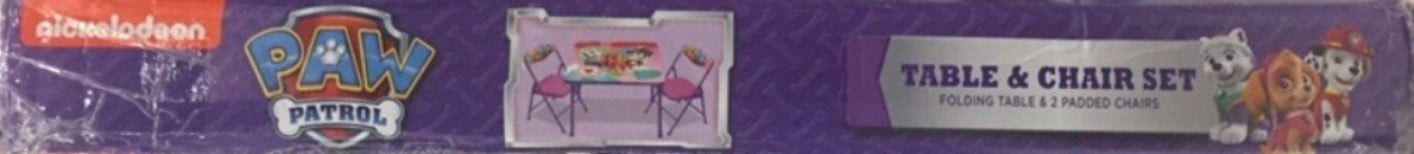 nickelodeon paw patrol skye erasable activity table set