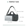 thumbnail image 4 of Overnight Bag Large Capacity Duffel Bags With Shoe Compartment Tote With Trolley Sleeve Sports Gym Backpack Weekender Bag for Travel 38L, 4 of 9