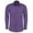 Purple, variant on Kustom Kit Mens Poplin Tailored Long-Sleeved Formal Shirt