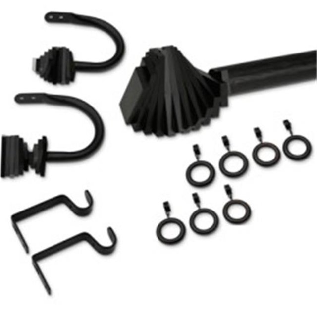 Elegant Home Fashions 18604W Sunset 12 Piece Window Hardware Set