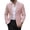 Pink, variant on LEKWK Mens Suit Jacket Slim Fit Notched Lapel Two Button Blazer Lightweight Long Sleeve Fall Coat for Business Casual Wedding Party Pink S