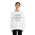 thumbnail image 3 of Pug Dog Mom Mothers Day Sweatshirt, Gifts, Crewneck, 3 of 4