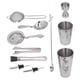 thumbnail image 1 of JUEGO DE BARRA DE 11 PIZAS, JUEGO DE COCOCTELERA, HERRAMENTAS MEZCLADORAS DE BIDBAS DE ACERO INOXIDABLE, KIT DE BARMAN QUE Incluye Taza Coctelera, Cuchara Mezcladora, Coladero,, 1 of 7