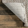 thumbnail image 3 of Rugs USA Zinnia Farmhouse Tasseled Area Rug, 8' 10" x 12', Liess Light Grey, 3 of 7