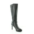 thumbnail image 6 of Naturalizer Women's Taelynn Knee High Boots Black Leather Wide Calf 9.5M, 6 of 8
