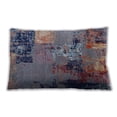 thumbnail image 1 of Ahgly Company Outdoor Rectangular Mid-Century Modern Lumbar Throw Pillow, 13 inch by 19 inch, 1 of 5