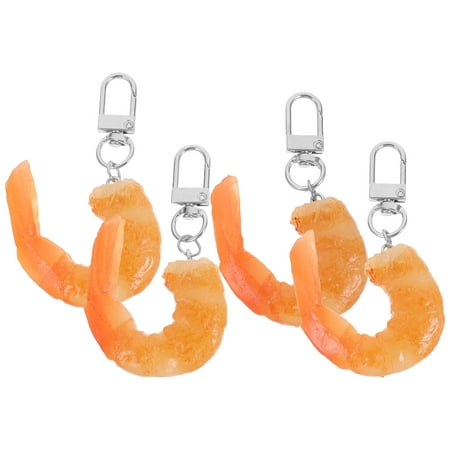 WORGEOUS 4 Pcs Sports Storage Tube Commodity Toys Shrimp Model