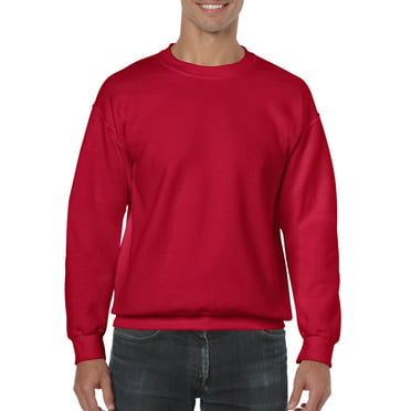Gildan Men's and Big Men's Heavy Blend Crewneck Sweatshirt, up to Size ...