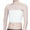White, variant on Fashion Compression Chest Binder Women Sleeveless Solid Short Tube Tops