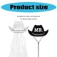 thumbnail image 3 of Stylish Denims Hat Letter Rhinestones Decoration Hat Fashionable Outfits Hat Suitable for Various Styles White, 3 of 4