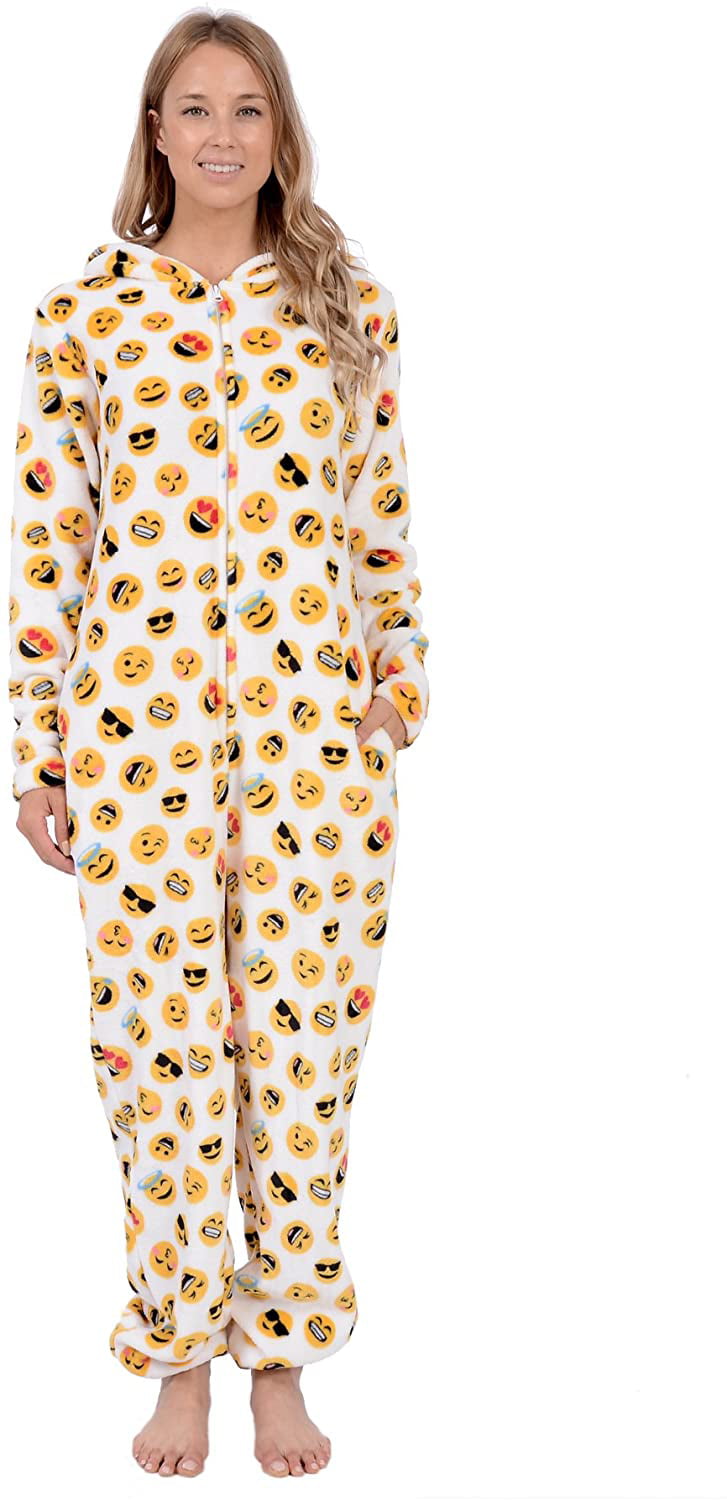 Body Candy Women's Plush Adult Animal Hood Onesie Pajama 